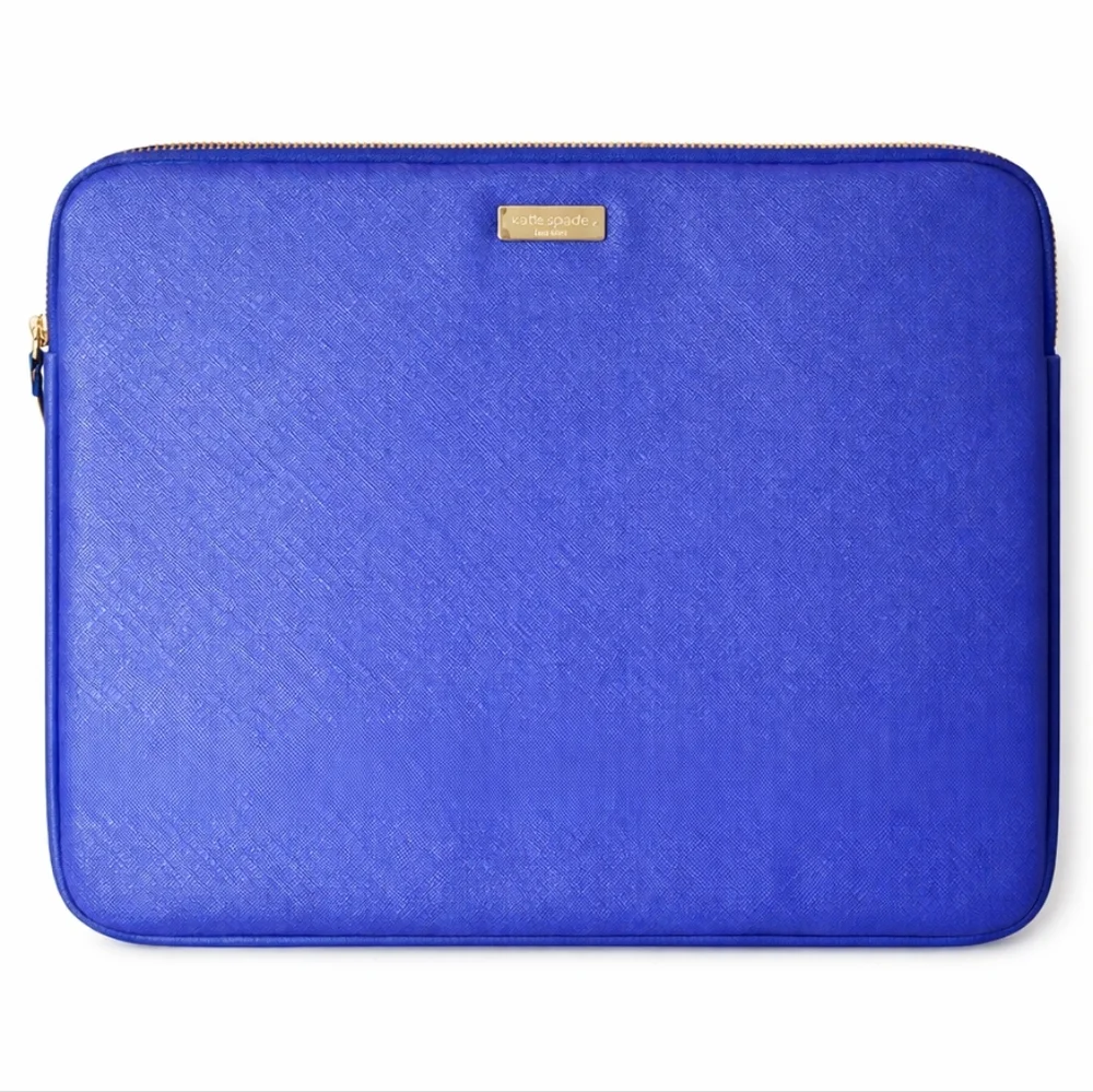 Kate Spade Blue Laptop Sleeve / Case